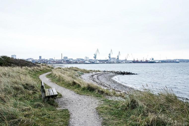 Uferweg am Ostufer der Förde